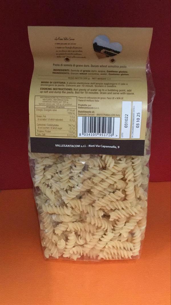 FUSILLI 1PZ=500GR