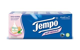 TEMPO FAZZOLETTI PERPELLI SENSILI 10 PZ