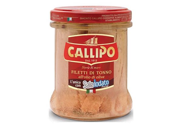 TONNO CALLIPO FILETTO IN VETRO 1 PZ=200 GR