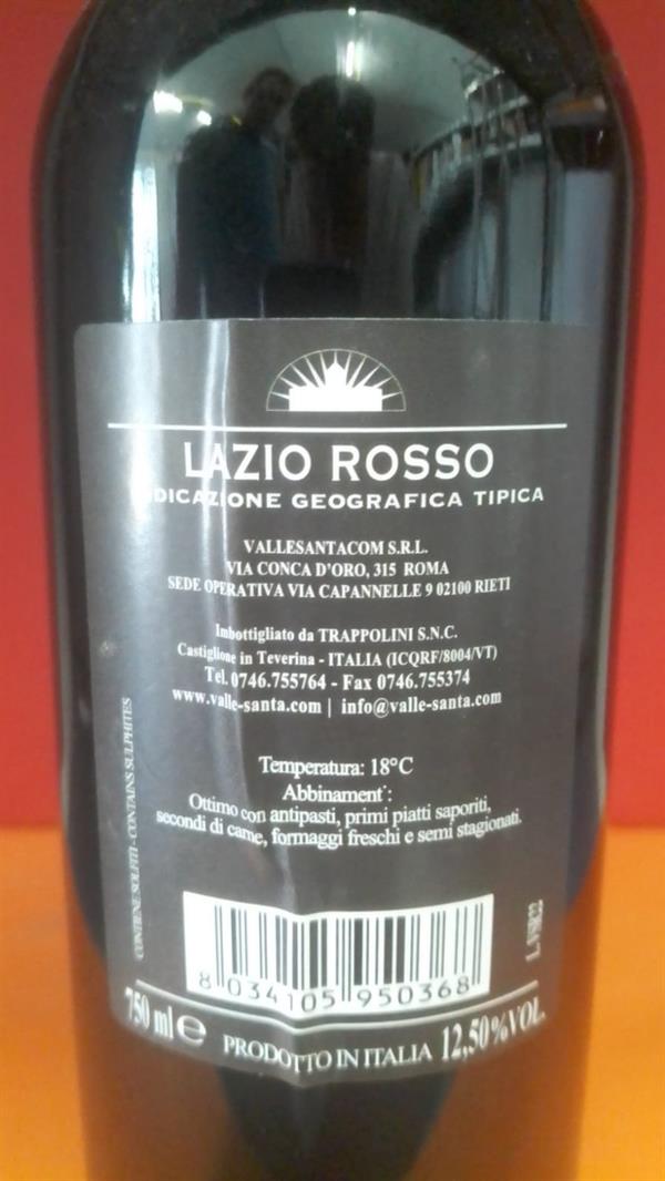 VINO VALLESANTA ROSSO LT 0.75X1PZ