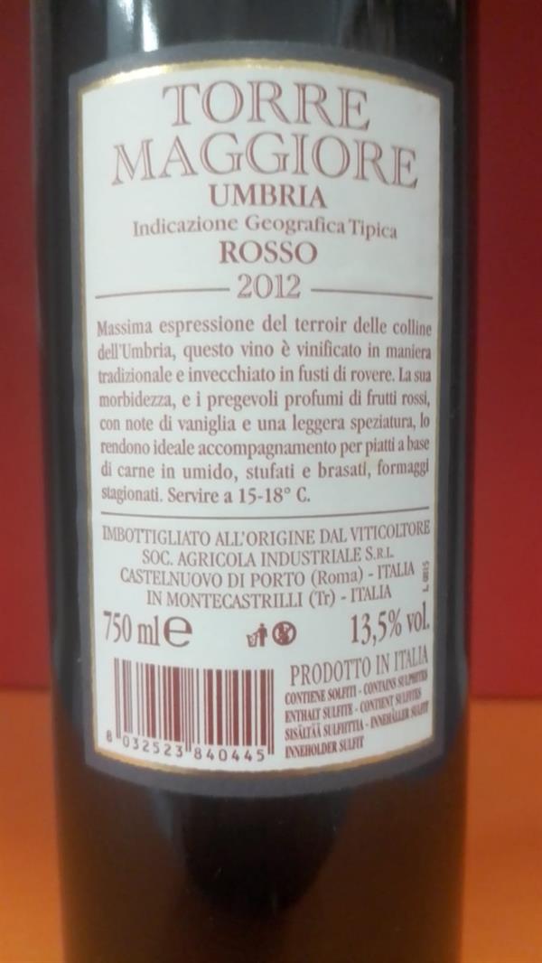 VINO TORRE MAGGIORE IGT ROSSO FATT. LE POGGETTE LT 0.75X1PZ