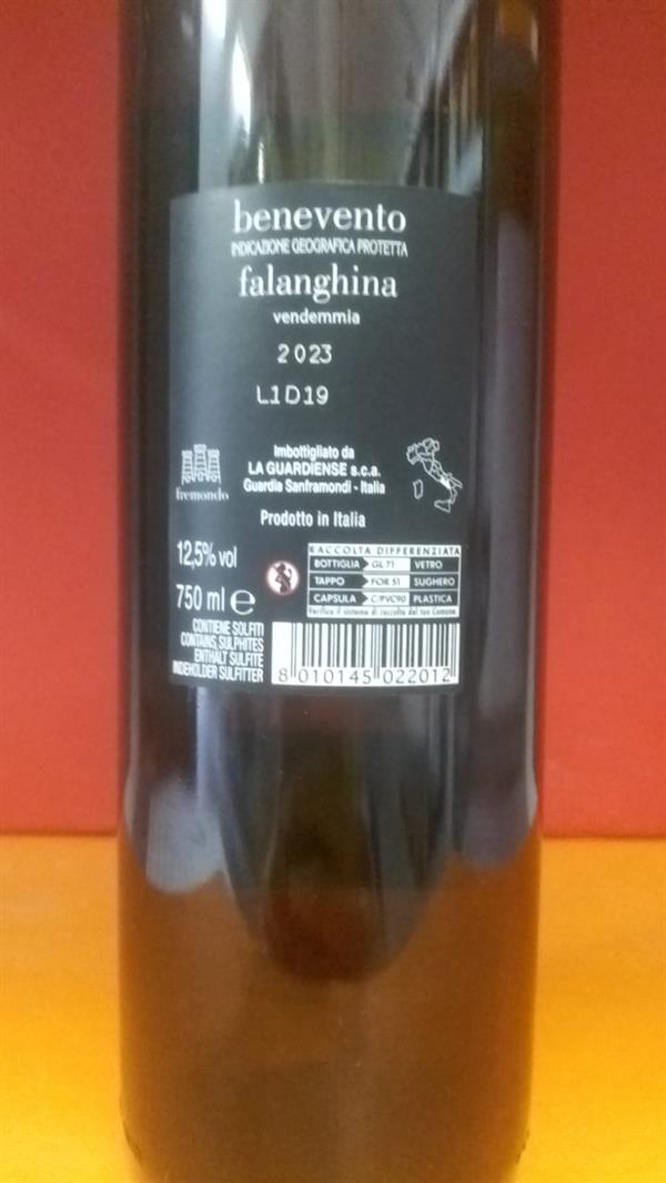 VINO FALANGHINA SANNIO IGT - AGRICOLA DEL SANNIO 0,75X1PZ