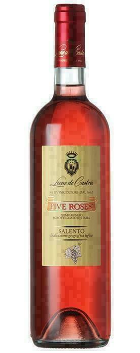 VINO FIVE ROSES ROSATO - LEONE DE CASTRIS 0,75X1PZ