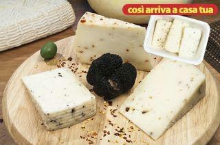 TRIS CACIOTTA PEPERONCINO/C. TARTUFO /C. OLIVE SV