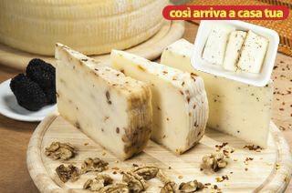 TRIS CACIOTTA PEPERONCINO/C. TARTUFO/CACIOTTA NOCI SV