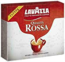 CAFFE' LAVAZZA QUALITA' ROSSA 2PZ=500GR