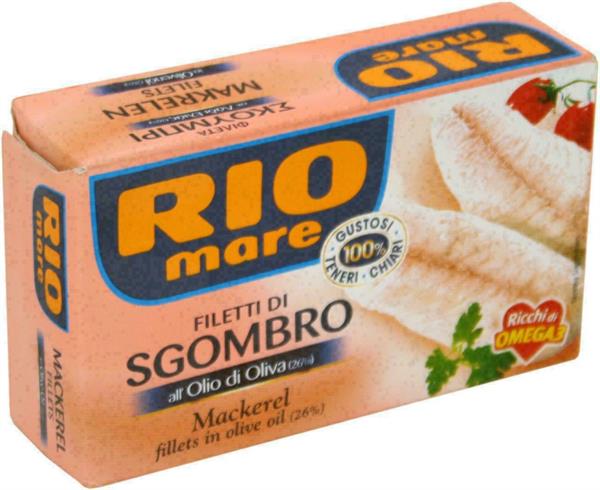 SGOMBRO RIO MARE ALL'OLIO D'OLIVA                    PE200N