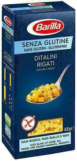 DITALINI BARILLA SENZA GLUTINE BARILLA 1 PZ=400 GR